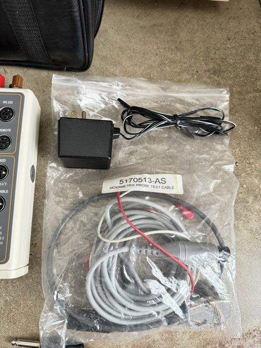 FLUKS 217A PATIENT SIMULATOR W / ACCESSORIES & BAG - FREE SHIPPING