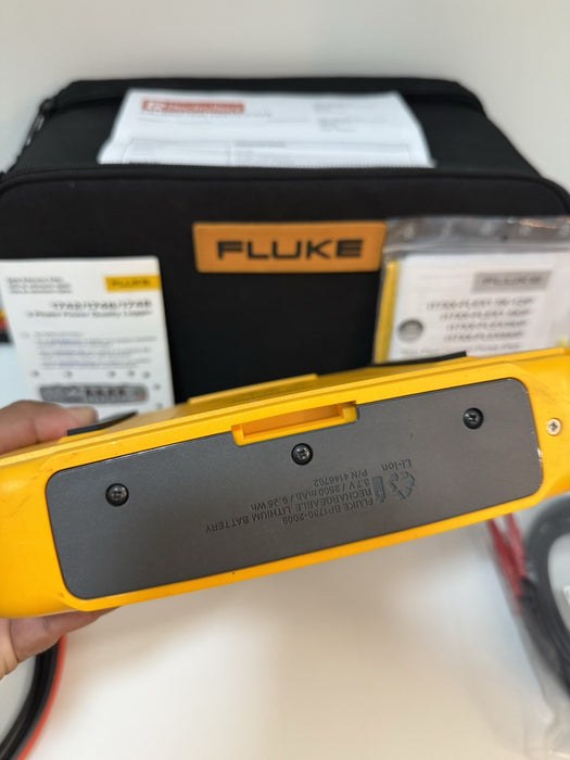 FLUKE 1748 3 PHASE POWER QUALITY LOGGER (CALIBRATED 2027) TESTED - FREE SHIPPING