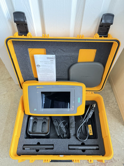 FLUKE ii900 INDUSTRIAL ACOUSTIC IMAGER W/2 BATTERIES & CHARGER - FREE SHIPPING