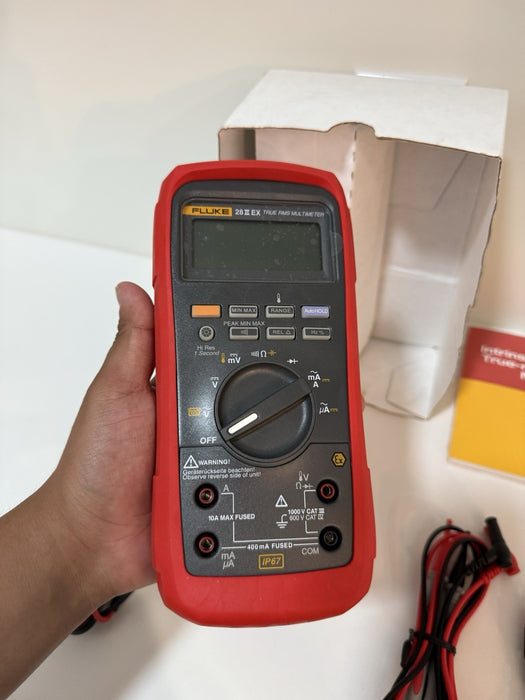 FLUKE 28 II EX INTRINSICALLY IP67 METER (NEW) FREE SHIPPING & SHIPS FAST