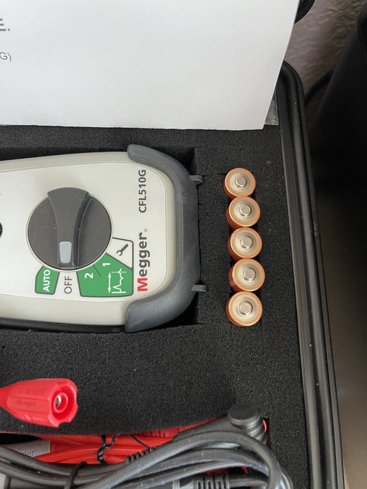 Megger Cfl510g Cable Fault Locater,0-15,000 (SHIPS NEXT DAY)
