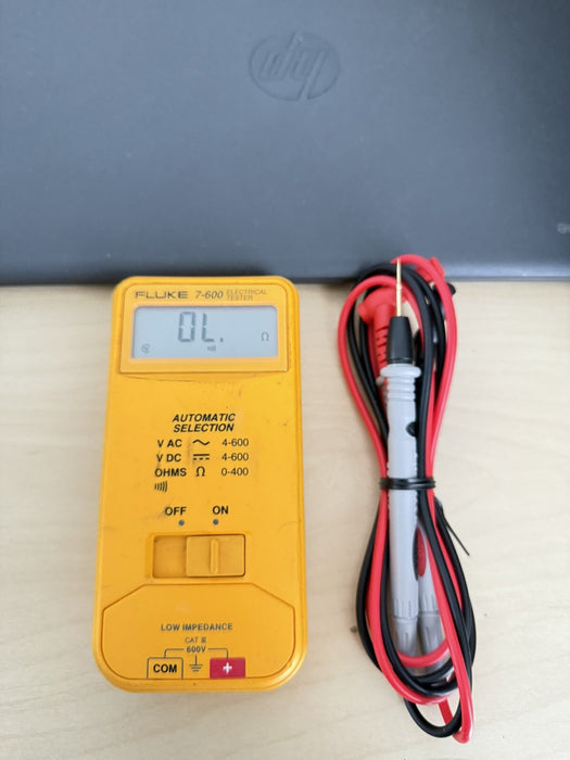 Fluke 7-600 Electrical Tester with Leads - Good Condition / SHIPS FAST