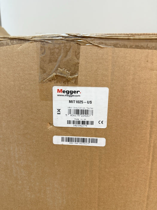 MEGGER MIT1025 10KV INSULATION RESISTANCE TESTER (NEW FACTORY SEALED) SHIPS FREE