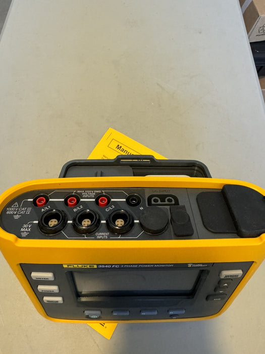 Fluke 3540 FC KIT 3-Phase Power/Monitoring Kit Fluke Connect (SHIPS NEXT DAY)