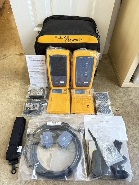 FLUKE NETWORKS DSX2-5000 (CALIBRATED 2024) MFD 2024 - NEW SEALED / SHIPS FREE