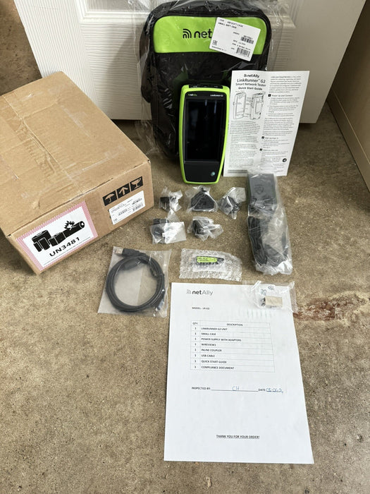 NETALLY LINKRUNNER G2 NETWORK TESTER (NEW FACTORY SEALED) FREE SHIPPING - NEW
