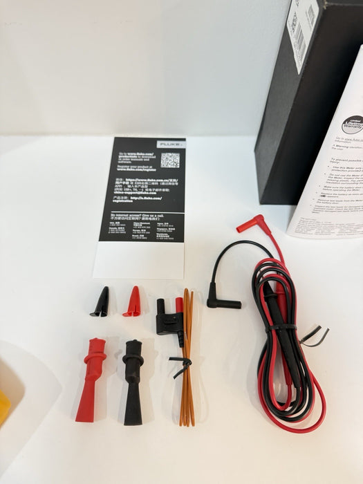 FLUKE 87 V MULTIMETER COMBI KIT IMSK W/ i400 CLAMP & LEADS/ NEW FACTORY SEALED