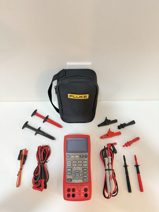FLUKE 725EX MULTIFUNCTION PROCESS CALIBRATOR W/ ACCESSORIES (TESTED) SHIPS FAST