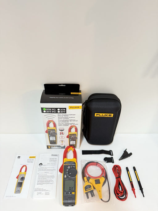 FLUKE 378 FC NON-CONTACR VOLTAGE CLAMP METER (NEW FACTORY SEALED)CALIBRATED 2025