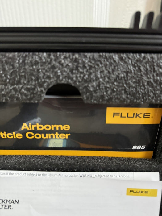 Fluke 985 Particle Counter Air Quality Meter HVAC IAQ (NEW) CALIBRATED 2023-2024