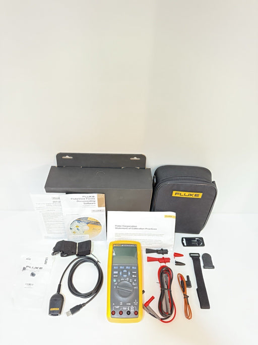 FLUKE 287/FVF TRMS MULTIMETER KIT (NEW FACTORY SEALED)CALIBRATED 2024 SHIPS FAST