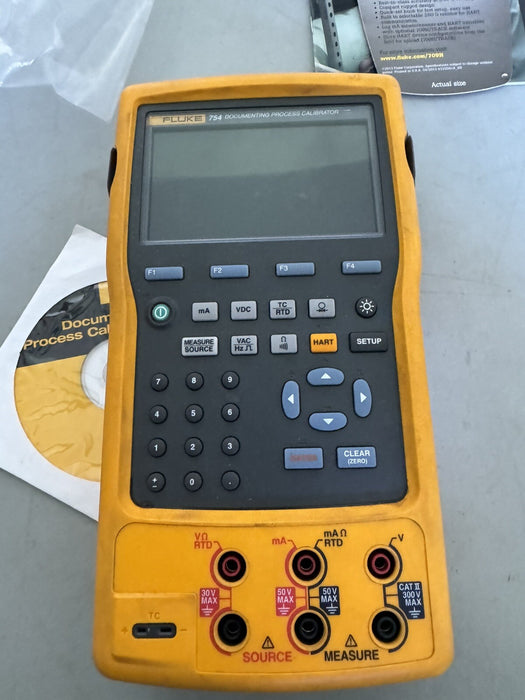 Fluke 754 Documenting Process Calibrator with HART Communication - FREE SHIPPING