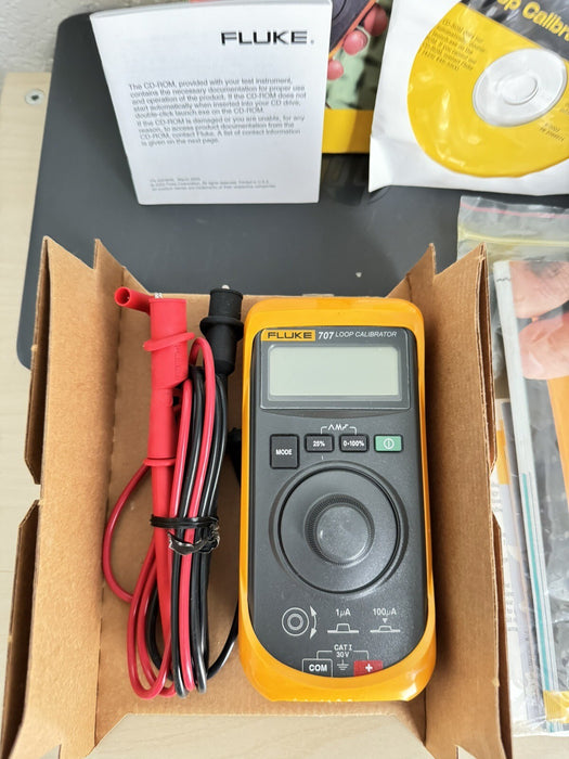 Fluke 707 Loop Process Calibrator (SHIPS FAST) EXCELLENT CONDITION