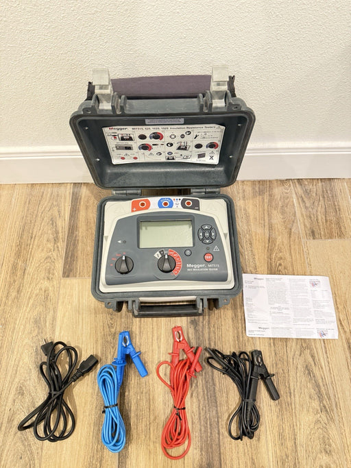 MEGGER MIT515 5KV INSULATION TESTER W/LEADS (TESTED) FREE SHIPPING