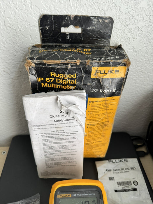 Fluke 28 II 28-2 Rugged IP 67 Digital Multimeter Waterproof & Dustproof