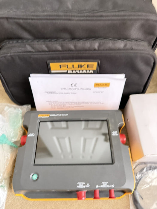 FLUKE VT650 GAS FLOW ANALYZER W/ CHARGER & BAG - & FREE SHIPPING