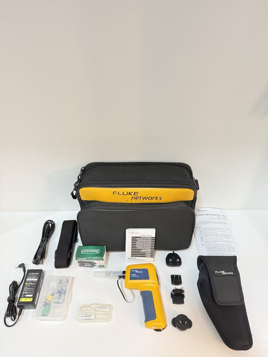 FLUKE NETWORKS FI-3000 FIBERINSPECTOR PRO KIT (FREE SHIPPING) TESTED