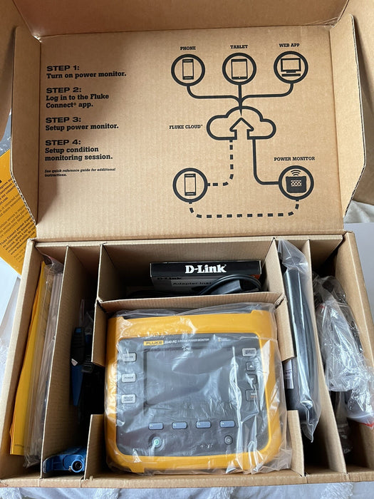 Fluke 3540 FC KIT 3-Phase Power/Monitoring Kit Fluke Connect (SHIPS NEXT DAY)