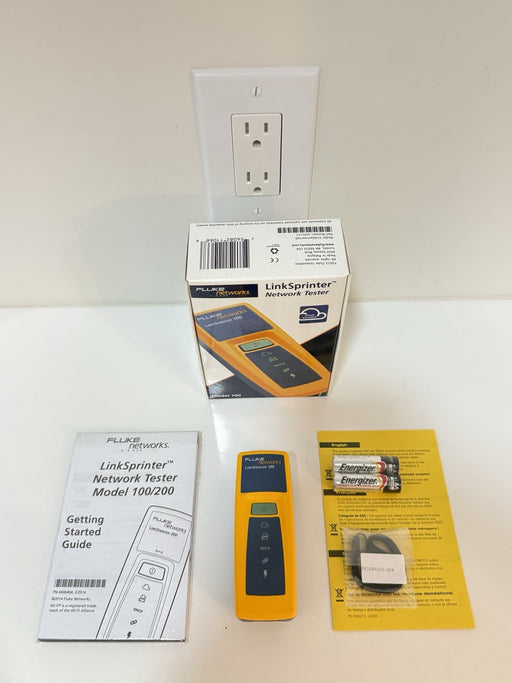 FLUKE NETWORKS LINKSPRINTER 100 TESTED (NEW FACTORY SEALED) SHIPS FAST NEW