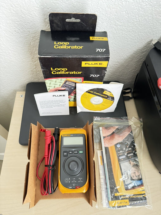 Fluke 707 Loop Process Calibrator (SHIPS FAST) EXCELLENT CONDITION