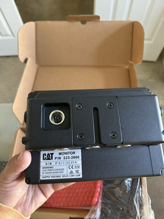 CAT 223-2666 MONITOR AND MOUNTING (NEW ) FREE SHIPPING
