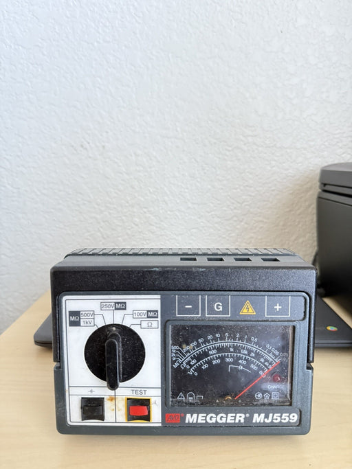 MEGGER MJ559 TESTER (PARTS ONLY) FOR PARTS - SHIPS FREE