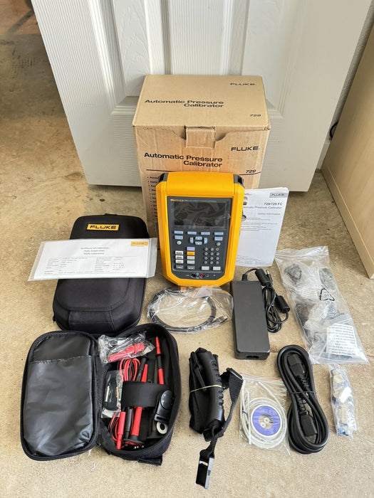 Fluke FLK-729 150G FC Portable Automatic Pressure Calibrator / FREE SHIPPING