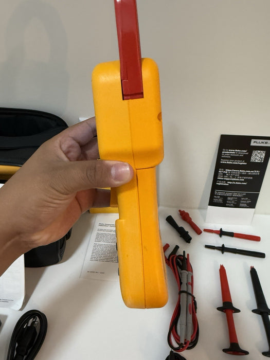 FLUKE 345 POWER QUALITY CLAMP METER W/LEADS & ACCESSORIES (TESTED)NEW SHIPS FREE