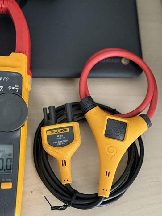 FLUKE 376 FC 1000A AC/DC TRUE RMS WIRELESS CLAMP METER W IFLEX PROBE -SHIPS FAST