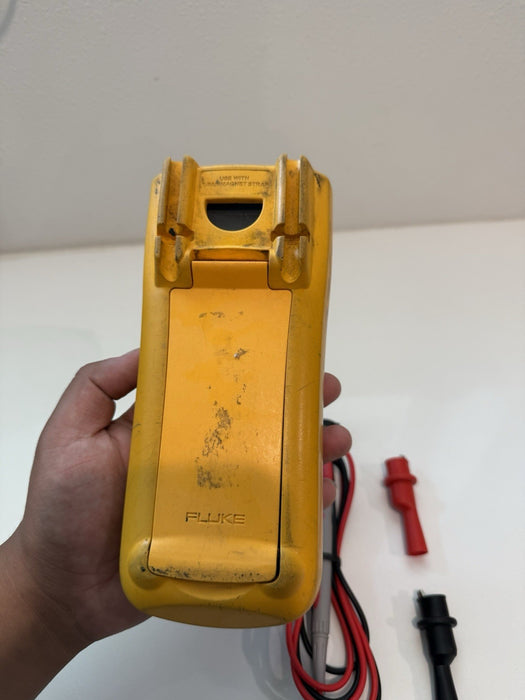 FLUKE 1587 DIGITAL INSULATION TESTER W/ LEADS & CLIPS - SHIPS FAST