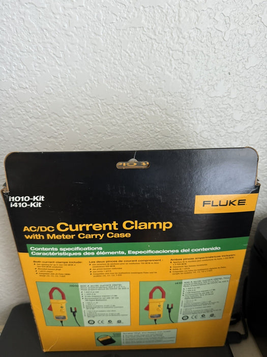 Fluke i1010 AC/DC Current Clamp Multimeter Accessory with Case and Box! (NEW)