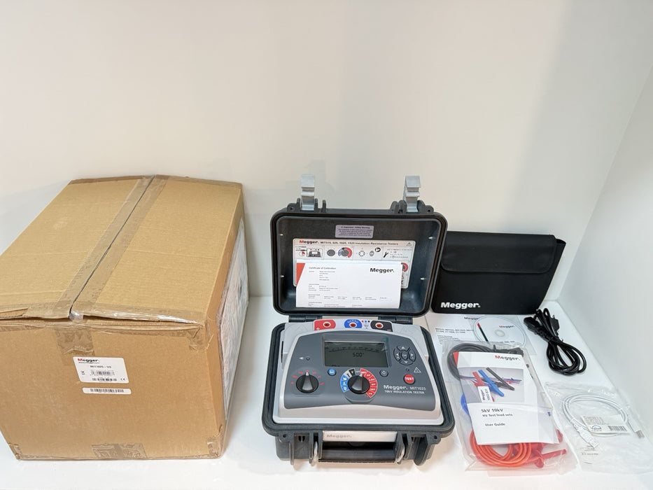 MEGGER MIT1025 10KV INSULATION RESISTANCE TESTER (NEW FACTORY SEALED) SHIPS FREE