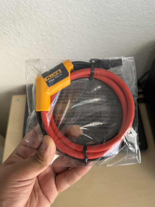 FLUKE I17XX-IFLEX1500-24 FLEXIBLE CURRENT PROBE (NEW SEALED) - FREE SHIPPING