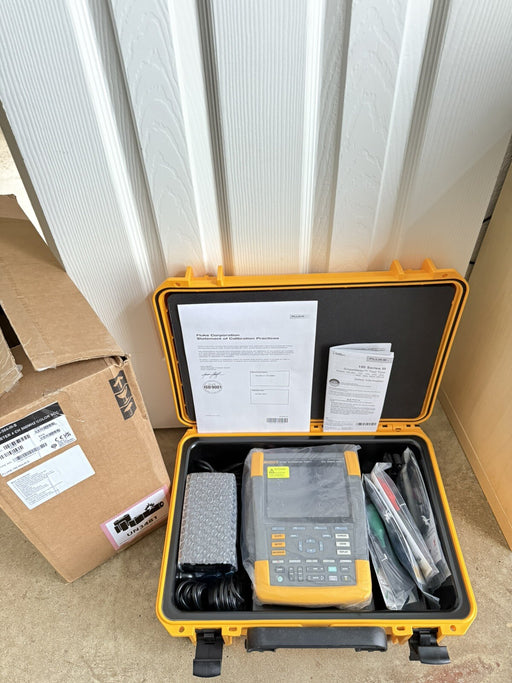 FLUKE 190-504-III-S 500 MHZ 4-CH 5GS/S COLOR SCOPEMETER (NEW FACTORY SEALED)2024