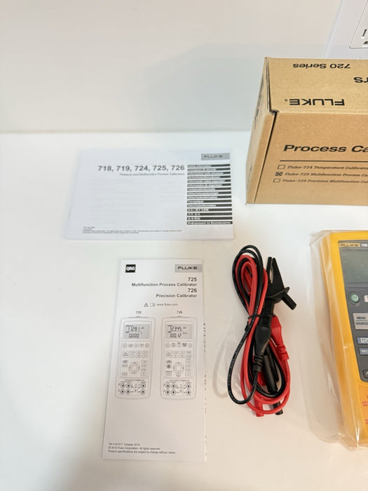 FLUKE 725/FPC PROCESS CALIBRATOR W/ 1 YEAR PREMIUM CARE MFD-2025 CALIBRATED 2025
