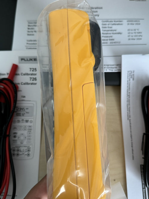 FLUKE 726 PRECISION MULTIFUNCTION CALIBRATOR (MFG-2024) CALIBRATED 2024 - NEW