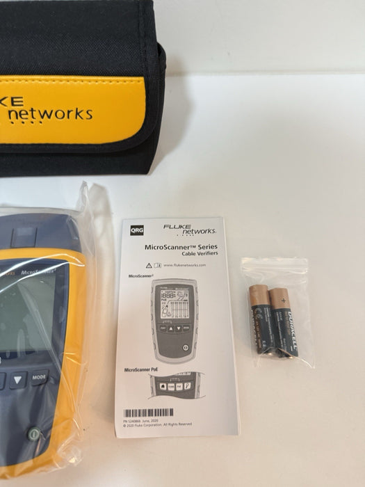 FLUKE NETWORKS MICROSCANNER 2 MS2-100 (NEW SEALED) SHIPS FAST - FREE SHIPPING