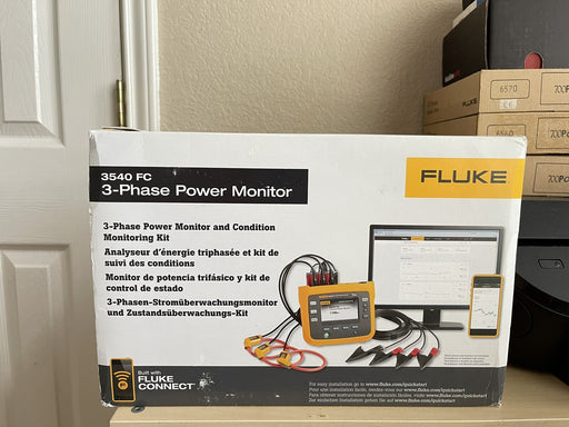 Fluke 3540 FC KIT 3-Phase Power/Monitoring Kit Fluke Connect (SHIPS NEXT DAY)