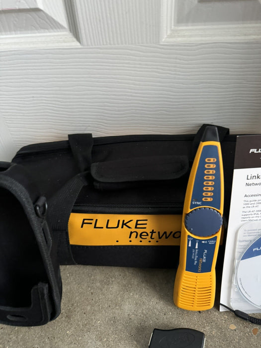 FLUKE NETWORKS LRAT-2000 KIT TESTER W FLUKE INTELLITONE PROBE (FREE SHIPPING)