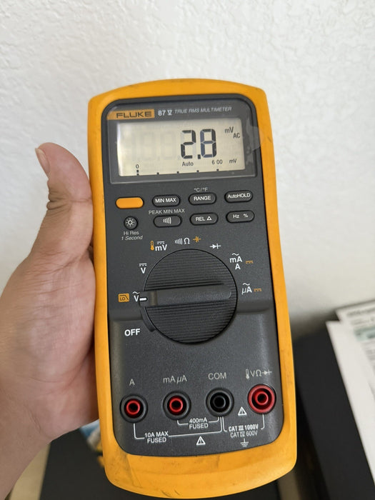 FLUKE 87-V INDUSTRIAL TRUE RMS DIGITAL MULTIMETER - SHIPS FAST