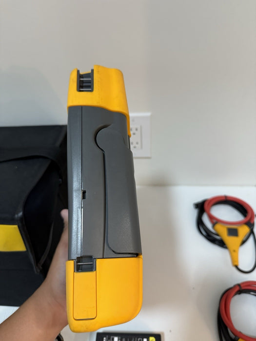 FLUKE 434 SERIES II ENERGY ANALYZER W/ACCESSORIES - SHIPS FREE (TESTED)