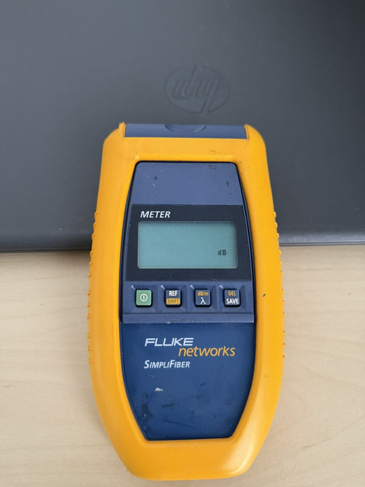 Fluke Networks Simplifiber Meter - SHIPS FAST (MISSING BACK COVER)