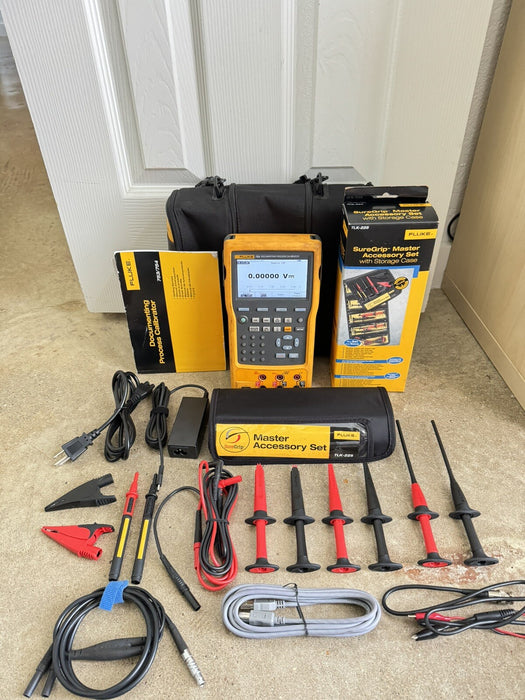 Fluke 754 Documenting Process Calibrator W / NEW TLK-2225 LEADS & FREE SHIPPING