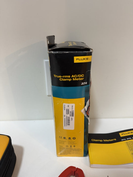 FLUKE 374 TRMS CLAMP METER W/LEADS (TESTED) SHIPS FAST