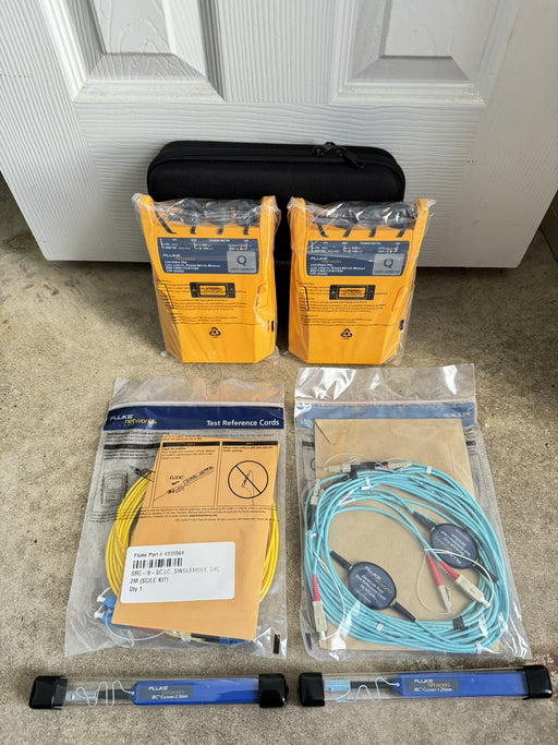 Fluke Networks CFP-Q CFP-QUAD CertiFiber Pro SM MM Fiber OLTS Modules/SHIPS FAST