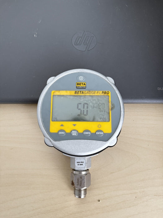 Martel Beta Gauge P.I. Pro 500 PSI 7 BAR Digital Pressure Gauge (SHIPS FAST)