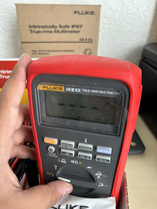FLUKE 28 II EX INTRINSICALLY IP67 METER / NEW FACTORY SEALED / FREE SHIPPING