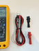 FLUKE 189 TRUE RMS MULTIMETER W/ LEADS & CLIPS - SHIPS FAST