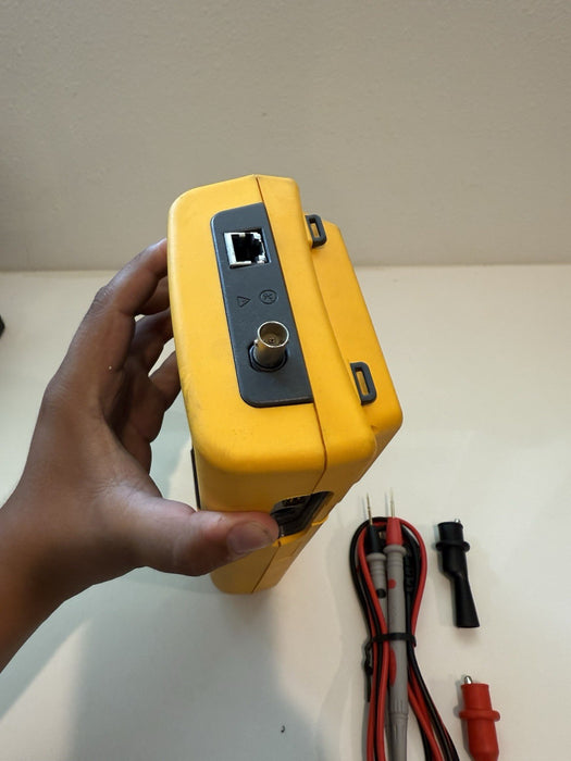FLUKE DSP-100 LAN CABLEMETER W/ LEADS - SHIPS FAST