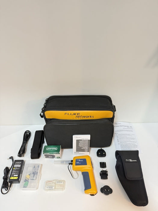 FLUKE NETWORKS FI-3000 FIBERINSPECTOR PRO KIT (FREE SHIPPING) TESTED